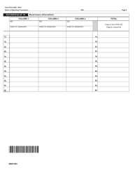 Form NYC-3A/B Subsidiary Detail Spreadsheet Attachment to Form Nyc-3a Combined General Corporation Tax Return - New York City, Page 6