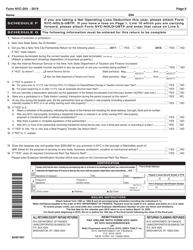 Form NYC-204 Unincorporated Business Tax Return for Partnerships (Including Limited Liability Companies) - New York City, Page 6