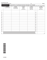 Form NYC-3A Combined General Corporation Tax Return - New York City, Page 8