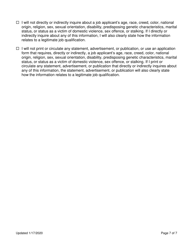 Employment Agency Renewal Self-certification - New York City, Page 7