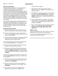 Form RP-7 Required Supplemental Filing for Telecommunication Company - New York, Page 2