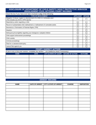 Form LCR-1054A Initial Application Worksheet - Arizona, Page 6