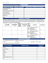Form FAA-1111A Participant Statement Verification Worksheet - Arizona, Page 3