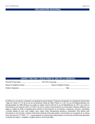 Formulario FAA-1111A Formulario Para Verificar La Declaracion Del Participante - Arizona (Spanish), Page 4