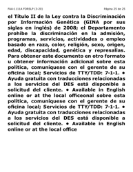 Formulario 1111A-SLP Hoja Para Verificar La Declaracion Del Participante (Letra Grande) - Arizona (Spanish), Page 25