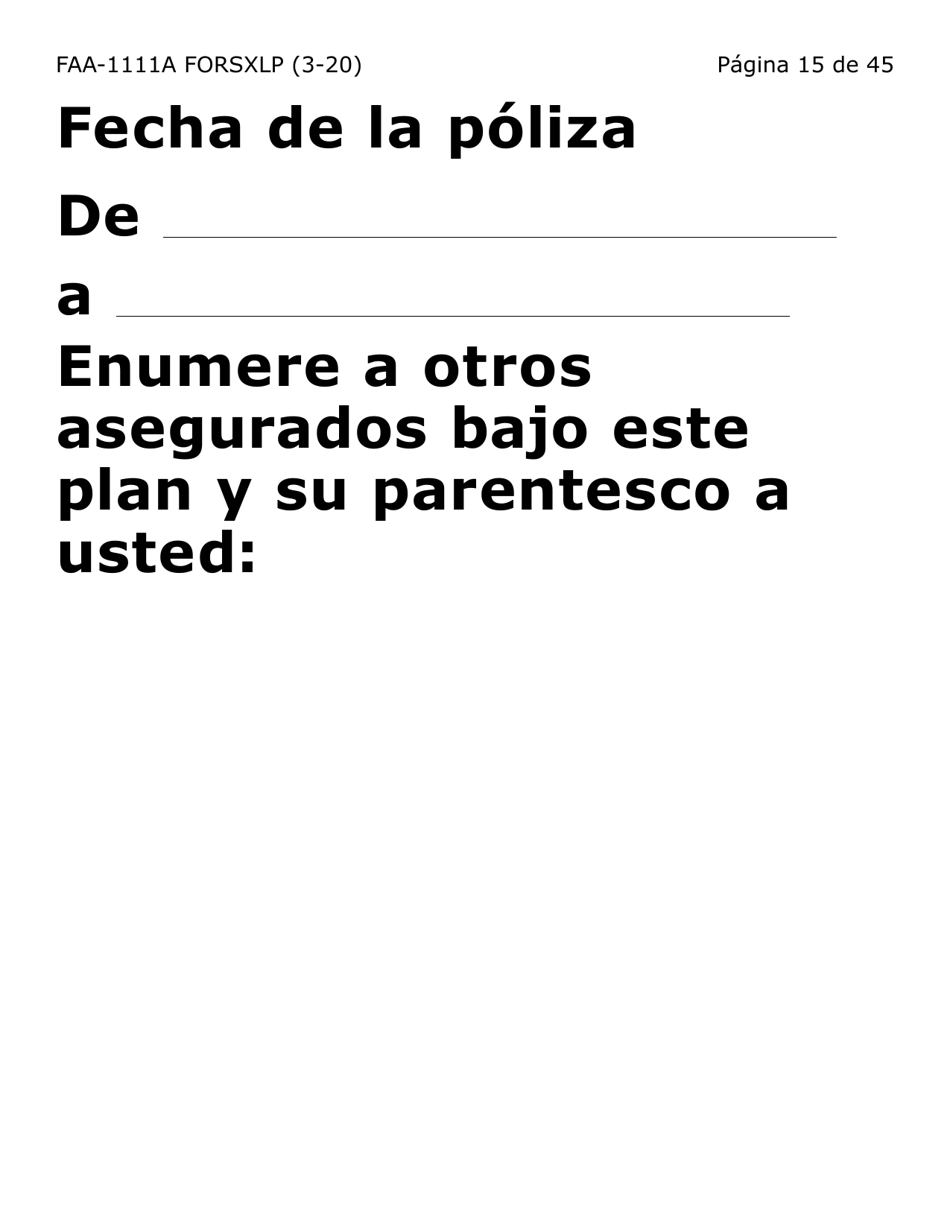 Formulario FAA-1111A-SXLP Hoja Para Verificar La Declaracion Del Participante (Letra Extra Grande) - Arizona (Spanish), Page 15