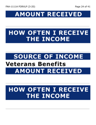 Form FAA-1111A-XLP Participant Statement Verification Worksheet (Extra Large Print) - Arizona, Page 24