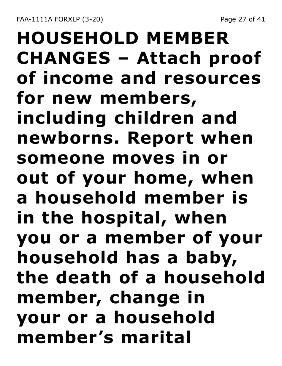 Form FAA-1111A-XLP Participant Statement Verification Worksheet (Extra Large Print) - Arizona, Page 27