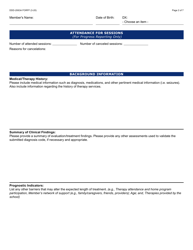 Form DDD-2063A Ongoing Quarterly Progress Report (Qpr) Plan of Care/Treatment Plan: Certification/Recertification - Arizona, Page 2