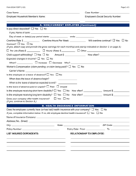 Form FAA-0053A Verification of New/Current Employment - Arizona, Page 2