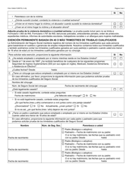 Formulario FAA-1546A-S Informacion De Determinar a Un Patrocinador - Arizona (Spanish), Page 2