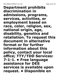 Form FAA-0065A-XLP Verification of Living Arrangements/Residential Address (Extra Large Print) - Arizona, Page 18