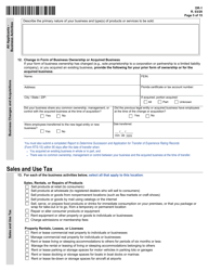 Form DR-1 Florida Business Tax Application - Florida, Page 5