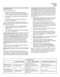Instructions for Form DR-309632 Wholesaler/Importer Fuel Tax Return - Florida, Page 8