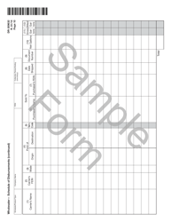 Sample Form DR-309632 Wholesaler/Importer Fuel Tax Return - Florida, Page 10