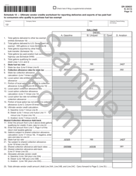 Sample Form DR-309632 Wholesaler/Importer Fuel Tax Return - Florida, Page 13