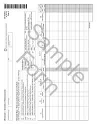 Sample Form DR-309632 Wholesaler/Importer Fuel Tax Return - Florida, Page 9
