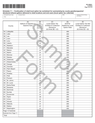 Form DR-309631 Terminal Supplier Fuel Tax Return - Florida, Page 12