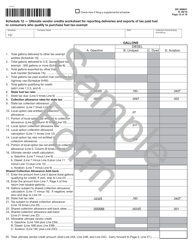 Form DR-309631 Terminal Supplier Fuel Tax Return - Florida, Page 13