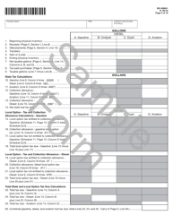 Form DR-309631 Terminal Supplier Fuel Tax Return - Florida, Page 4