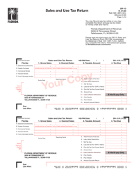 Document preview: Form DR-15 Sales and Use Tax Return - Florida