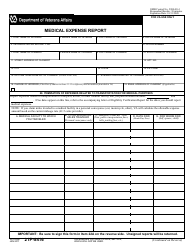 VA Form 21p-8416 Medical Expense Report, Page 2