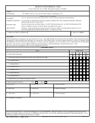 Document preview: DA Form 7595-5-1 Initiate a Field Medical Card