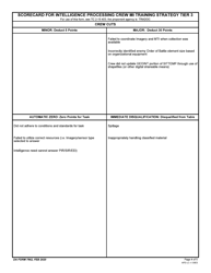 DA Form 7862 Scorecard for Intelligence Processing Crew Mi Training Strategy Tier 3, Page 4