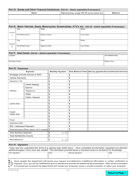 Form A-771 Request a Payment Plan - Wisconsin, Page 2