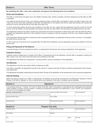 Form A-213 Offer in Compromise for Business - Wisconsin, Page 7