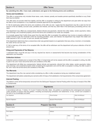 Form A-212 Offer in Compromise for Wage Earners and Self-employed Individuals - Wisconsin, Page 10