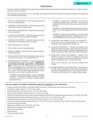 Form PC-220 Tax Exemption Report - Wisconsin, Page 2