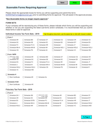 Scannable Forms Requiring Approval - Wisconsin