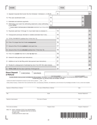 Form CNF-120 Corporation Net Income Tax Return - West Virginia, Page 2