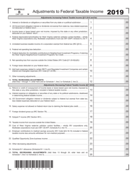 Document preview: Form CNF-120 Schedule B Adjustments to Federal Taxable Income - West Virginia