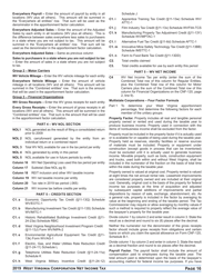 Instructions for Form CNF-120 West Virginia Corporation Net Income Tax Return - West Virginia, Page 16