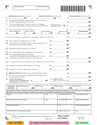 Form IN-111 Vermont Income Tax Return - Vermont, Page 2