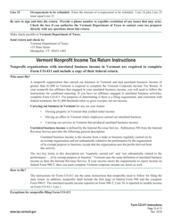 Instructions for Form CO-411 Vermont Corporate Income Tax Return - Vermont, Page 12