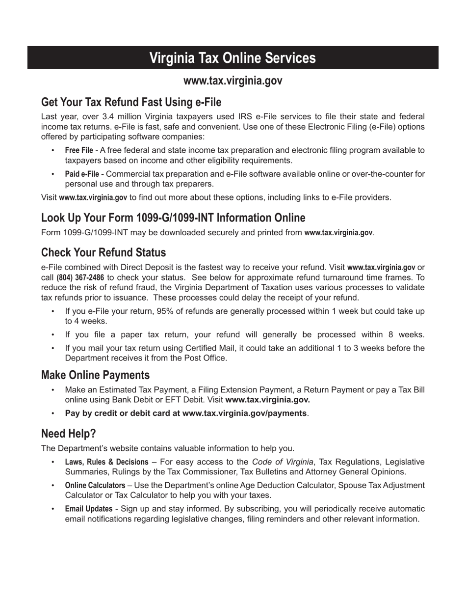 Instructions for Form 763 Nonresident Individual Income Tax Return - Virginia, Page 4