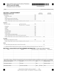 Form RI-1040C Composite Income Tax(return - Rhode Island, Page 2