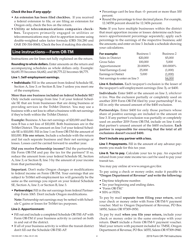 Instructions for Form OR-TM, 150-555-001 Tri-County Metropolitan Transportation District Self-employment Tax - Oregon, Page 4