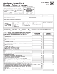 Form 513NR Oklahoma Nonresident Fiduciary Return of Income - Oklahoma, Page 17