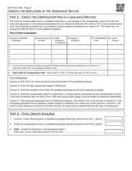 Form 565 Credits for Employers in the Aerospace Sector - Oklahoma, Page 2