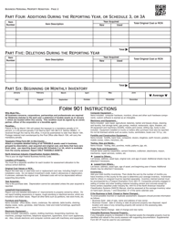OTC Form 901 Business Personal Property Rendition - Oklahoma, Page 2