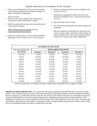 Form BFC-150 Statement of Estimated Tax - New Jersey, Page 3