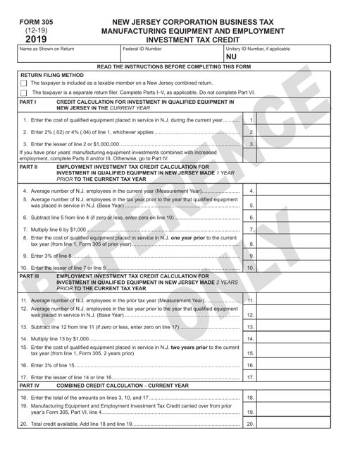 form-305-download-printable-pdf-or-fill-online-manufacturing-equipment