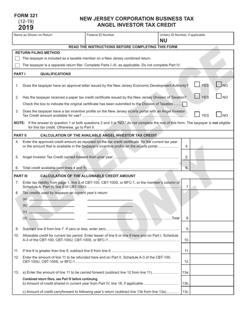 form-321-download-printable-pdf-or-fill-online-angel-investor-tax