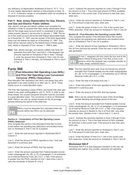 Instructions for Form CBT-100 New Jersey Corporation Business Tax Return - New Jersey, Page 15