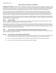 Form 324-IPT WKST Business Employment Incentive Program Tax Credit - New Jersey, Page 2