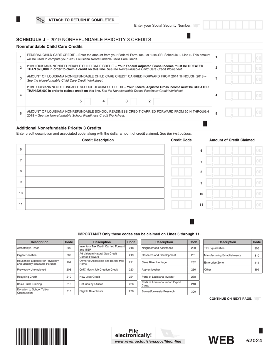 Form IT-540 Louisiana Resident Income Tax Return - Louisiana, Page 12